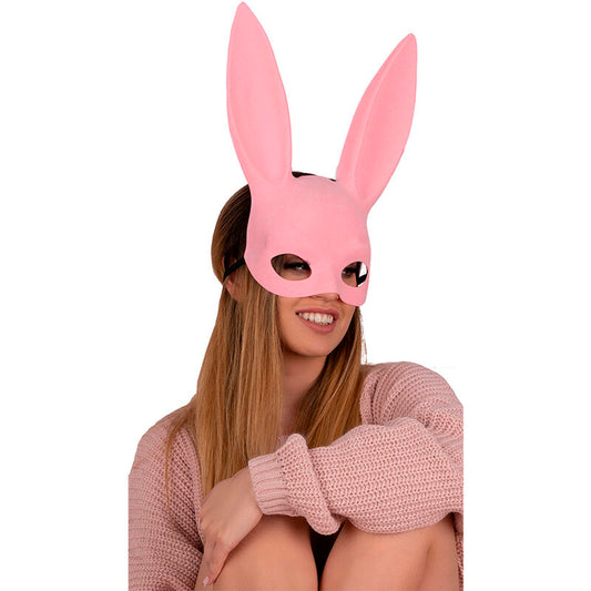 LIVCO CORSETTI FASHION - KOHU RABBIT PINK MJ009 MASK ONE SIZE - 1