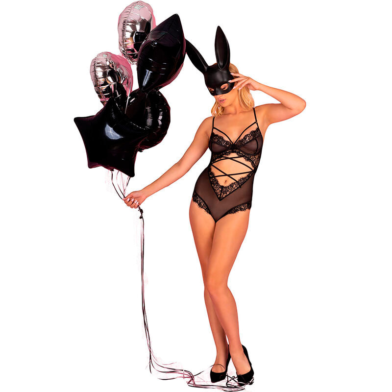 LIVCO CORSETTI FASHION - KYLSSIAM LC 90613 BODY BLACK - S/M - 10