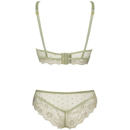 LIVCO CORSETTI FASHION - PINE LC 90667 BRA + PANTY KHAKI L/XL - S/M - 11