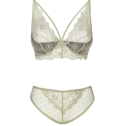 LIVCO CORSETTI FASHION - PINE LC 90667 BRA + PANTY KHAKI L/XL - S/M - 7