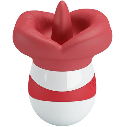 PRETTY LOVE - MINA TONGUE STIMULATOR LIGHT RED - 7