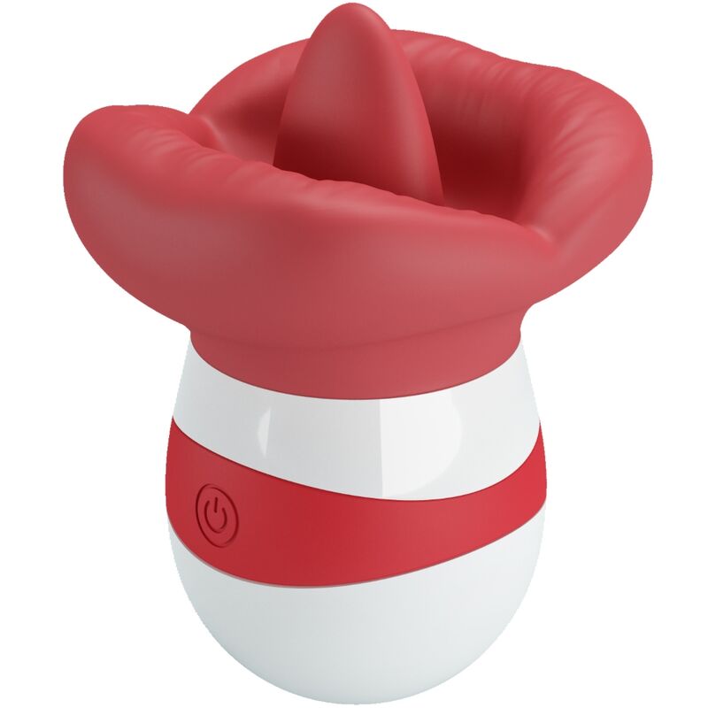 PRETTY LOVE - MINA TONGUE STIMULATOR LIGHT RED - 5