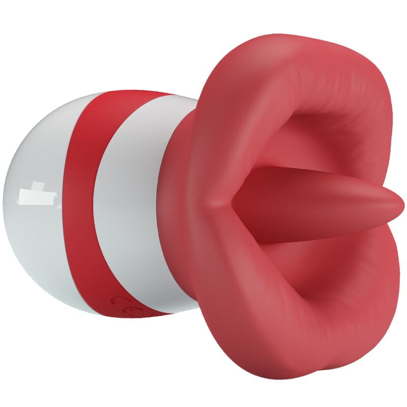 PRETTY LOVE - MINA TONGUE STIMULATOR LIGHT RED - 3