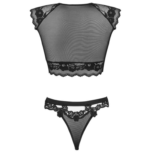 LIVCO CORSETTI FASHION - TIMOSAN LC 90631 BRA + PANTY BLACK - 1