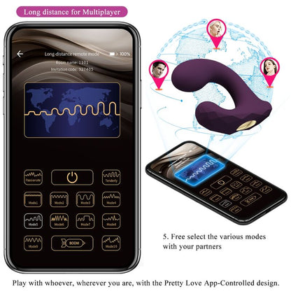 PRETTY LOVE - BILLY VIBRATION REMOTE CONTROL PURPLE FREE APP - 11