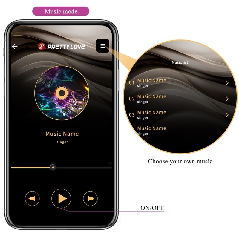 PRETTY LOVE - BILLY VIBRATION REMOTE CONTROL PURPLE FREE APP - 15