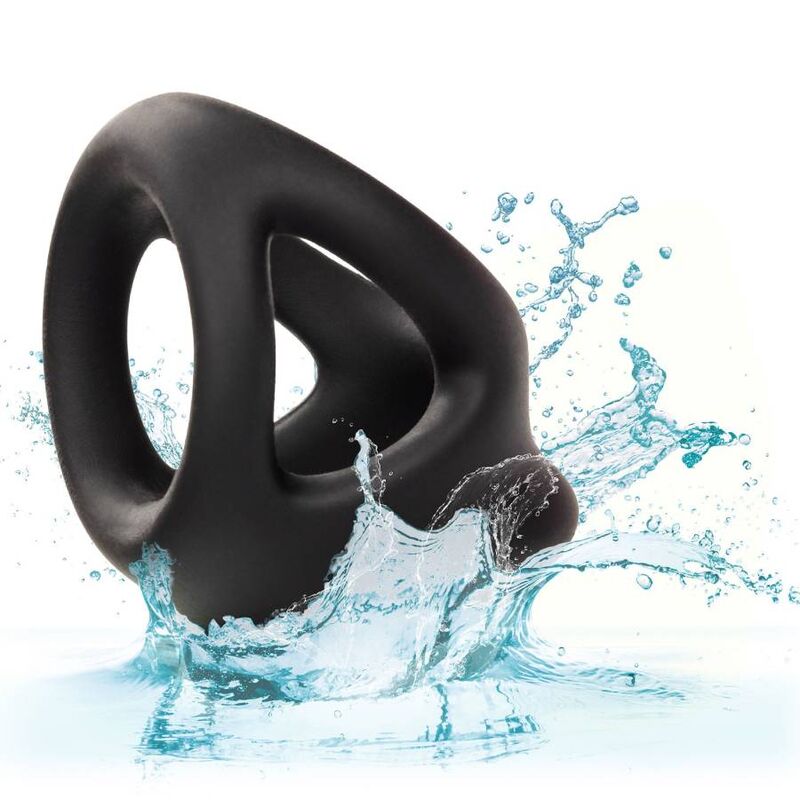 CALEXOTICS - ALPHA DUAL CAGE RING BLACK - 3
