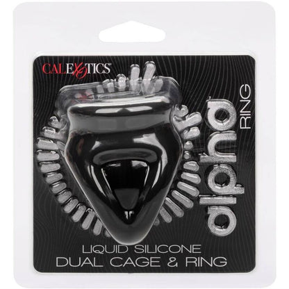CALEXOTICS - ALPHA DUAL CAGE RING BLACK - 9