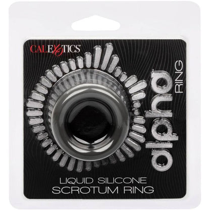 CALEXOTICS - ALPHA SCROTUM STRETCHING RING BLACK - 5
