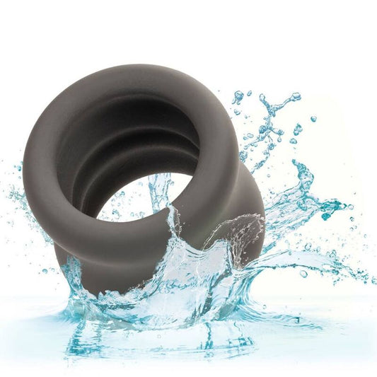 CALEXOTICS - ALPHA SCROTUM STRETCHING RING BLACK - 1