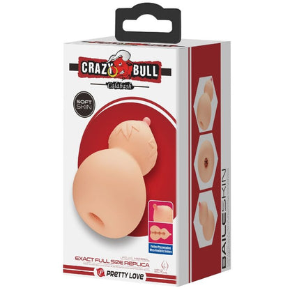 CRAZY BULL - CALABASH BREAST-SHAPED MASTUBADOR - 7
