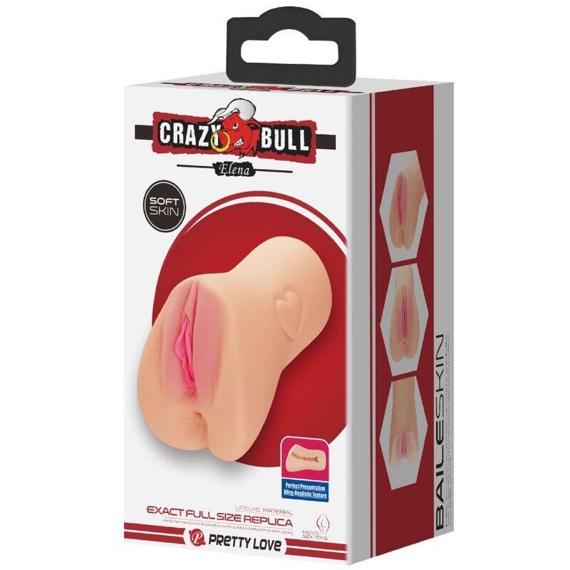 CRAZY BULL - ELENA'S VAGINA-SHAPED MASTUBADOR