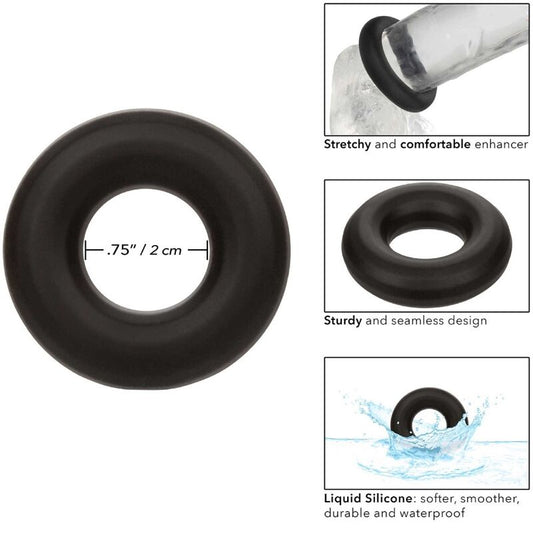 CALEXOTICS - ALPHA PROLONG MEDIUM RING BLACK - 1