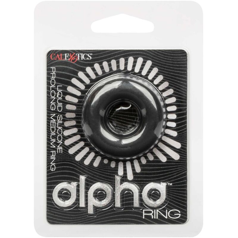 CALEXOTICS - ALPHA PROLONG MEDIUM RING BLACK - 5