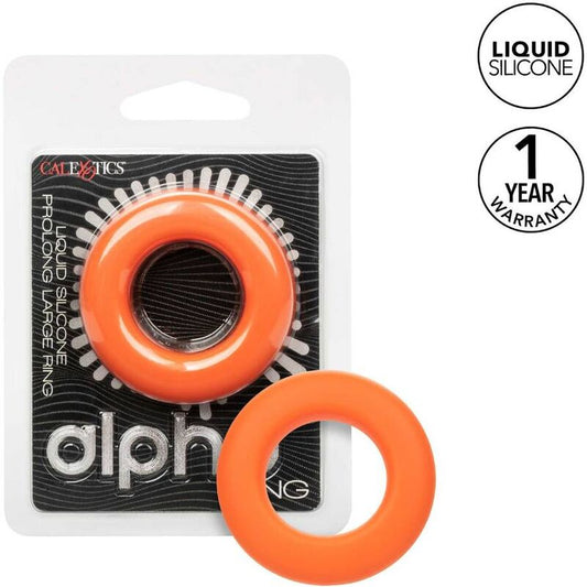 CALEXOTICS - ALPHA PROLONG LARGE RING ORANGE - 1
