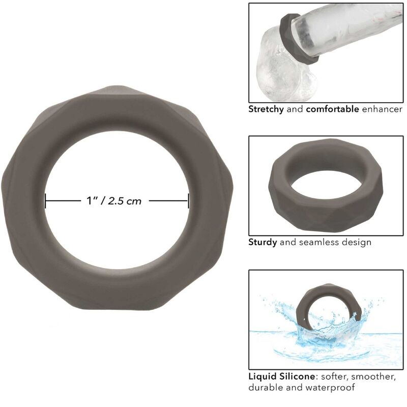 CALEXOTICS - ALPHA PROLONG PRISMATIC RING GREY - 2