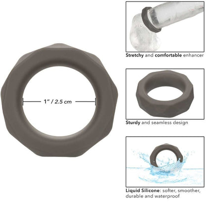 CALEXOTICS - ALPHA PROLONG PRISMATIC RING GREY - 2