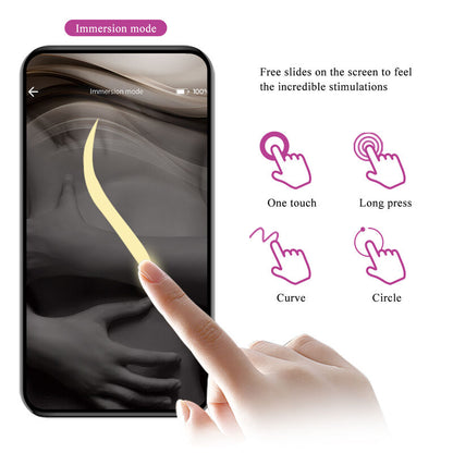 PRETTY LOVE - HECTOR ELECTROSHOCK VIBRATOR BY APP CONTROL PURPLE - 12