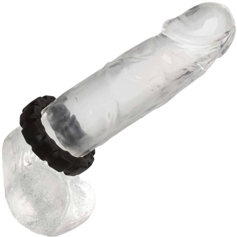 CALEXOTICS - ALPHA PROLONG TREAD RING BLACK - 8