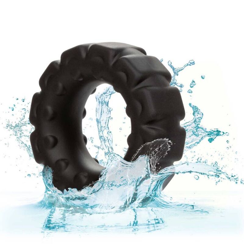 CALEXOTICS - ALPHA PROLONG TREAD RING BLACK - 2