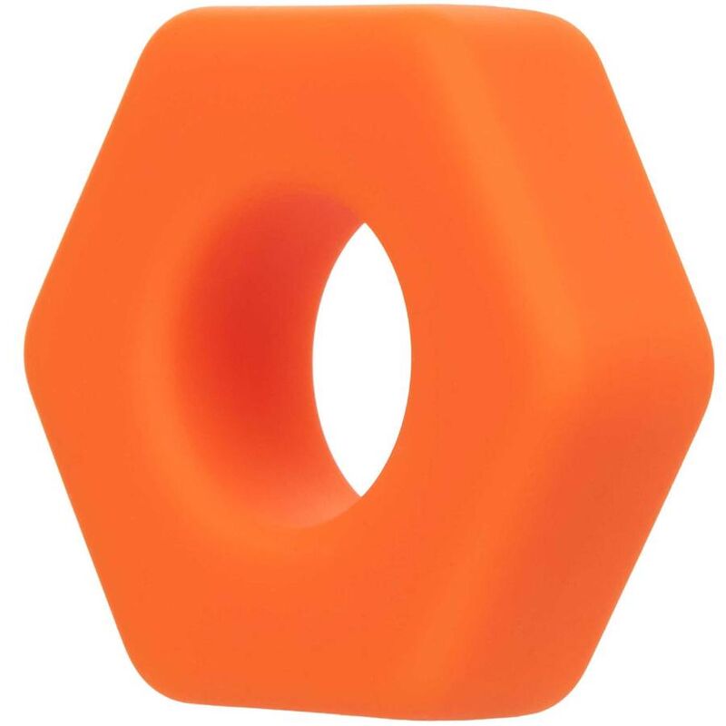 CALEXOTICS - ALPHA PROLONG SEXAGON RING ORANGE - 2