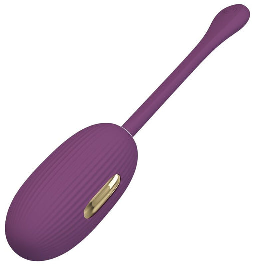 PRETTY LOVE - DOREEN PURPLE RECHARGEABLE VIBRATING EGG - 1