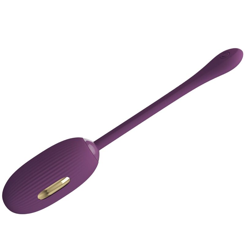 PRETTY LOVE - DOREEN PURPLE RECHARGEABLE VIBRATING EGG - 2