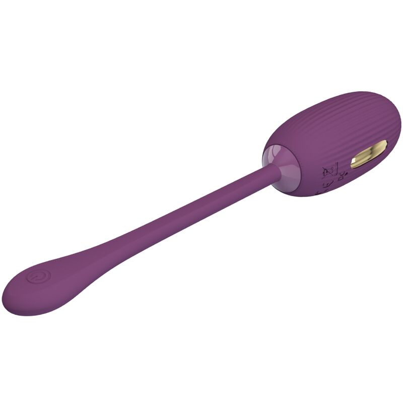 PRETTY LOVE - DOREEN PURPLE RECHARGEABLE VIBRATING EGG - 3