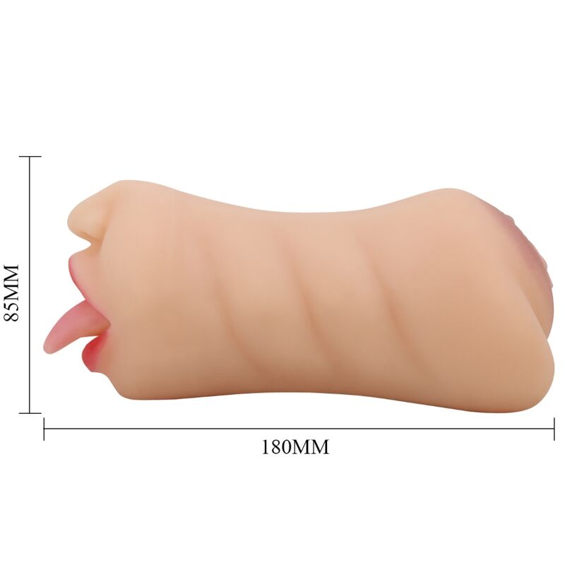 CRAZY BULL - SARAH VAGINA-SHAPED MASTUBADOR DUAL ENTRY - 6