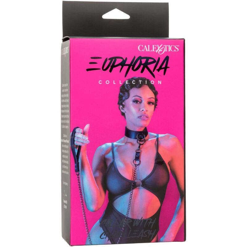 CALEXOTICS - EUPHORIA COLLAR WITH CHAIN LEASH - 6