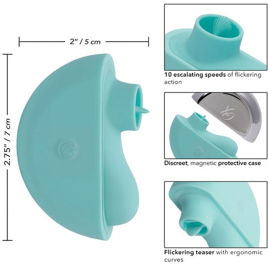 CALEXOTICS - OVATION RAVE STIMULATOR AQUA GREEN - 1