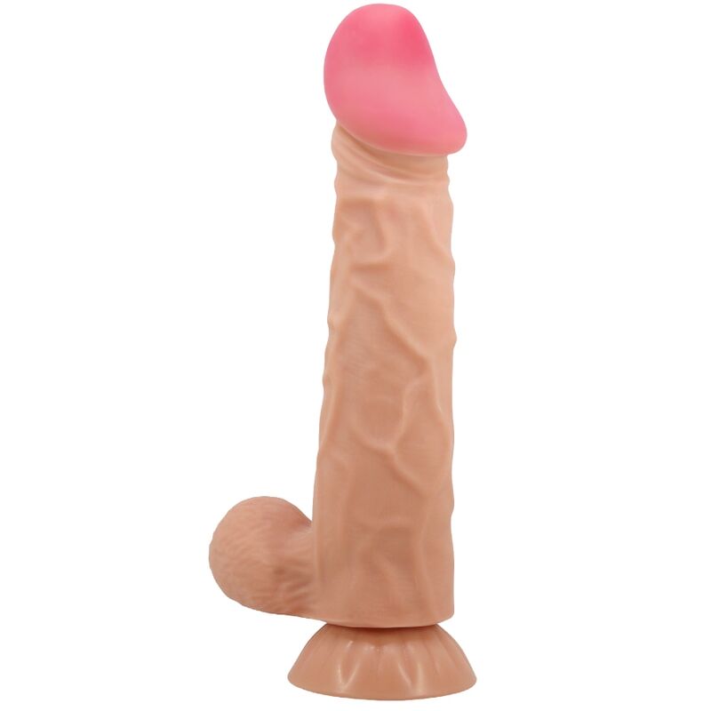 PRETTY LOVE - SLIDING SKIN SERIES REALISTIC DILDO WITH SLIDING SKIN SUCTION CUP 24 CM - 6