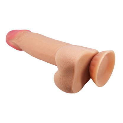 PRETTY LOVE - SLIDING SKIN SERIES REALISTIC DILDO WITH SLIDING SKIN SUCTION CUP 21.8 CM - 4