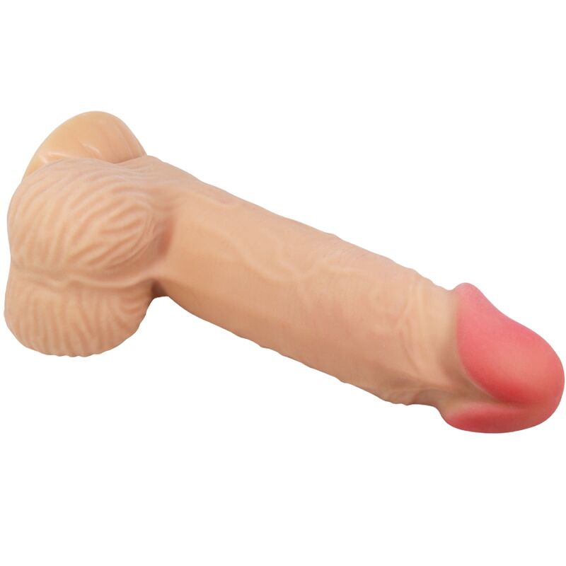 PRETTY LOVE - SLIDING SKIN SERIES REALISTIC DILDO WITH SLIDING SKIN SUCTION CUP 20.6 CM - 6