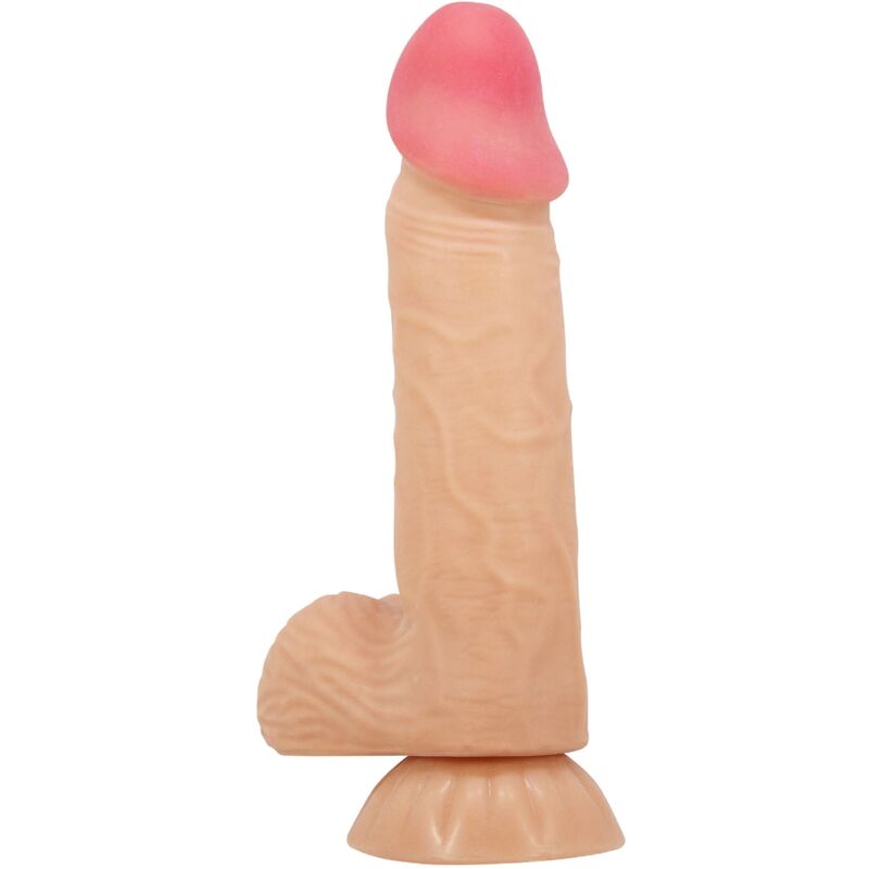 PRETTY LOVE - SLIDING SKIN SERIES REALISTIC DILDO WITH SLIDING SKIN SUCTION CUP 20.6 CM - 5