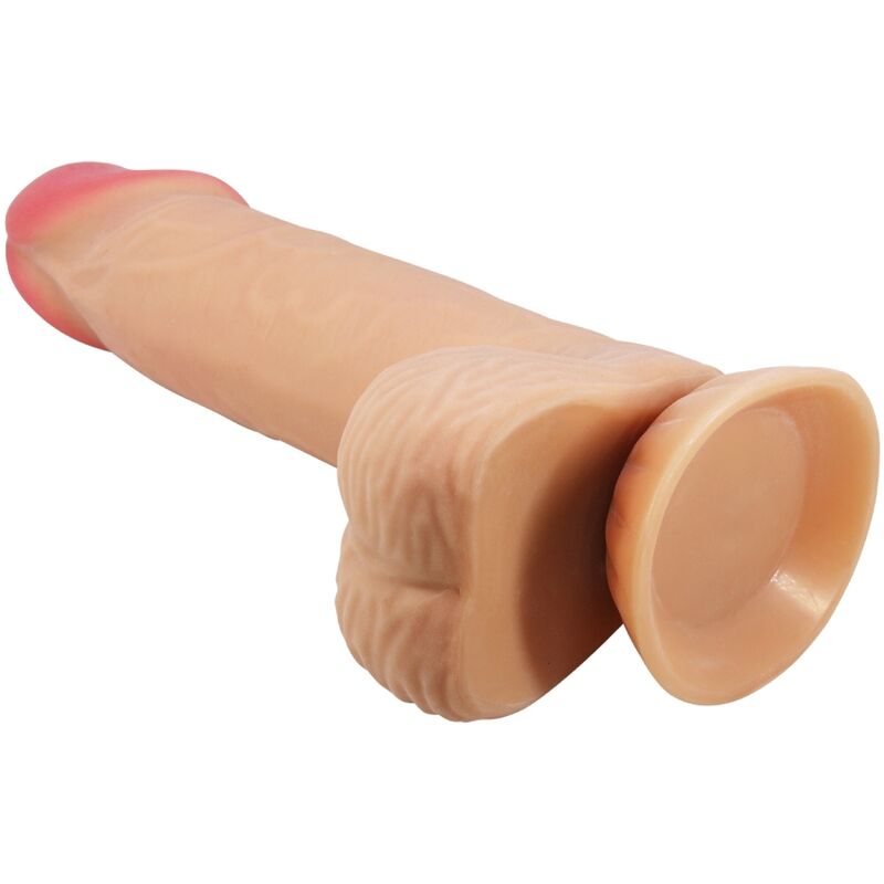 PRETTY LOVE - SLIDING SKIN SERIES REALISTIC DILDO WITH SLIDING SKIN SUCTION CUP 20.6 CM - 3