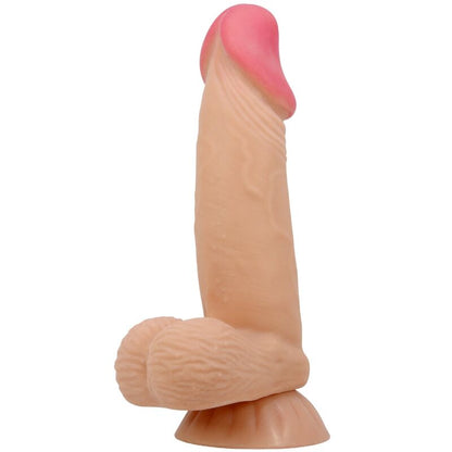 PRETTY LOVE - SLIDING SKIN SERIES REALISTIC DILDO WITH SLIDING SKIN SUCTION CUP 19.4 CM - 4
