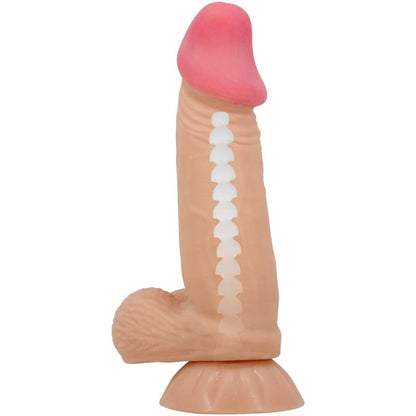 PRETTY LOVE - SLIDING SKIN SERIES REALISTIC DILDO WITH SLIDING SKIN SUCTION CUP 19.4 CM - 5