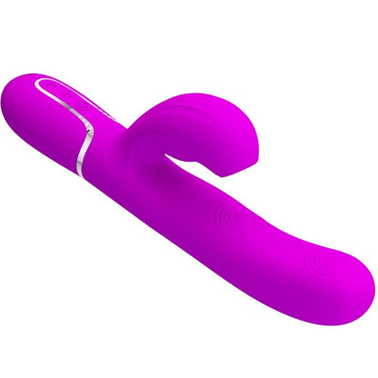 PRETTY LOVE - MULTIFUNCTIONAL VIBRATOR PERLITA 3 IN 1 G-SPOT PURPLE