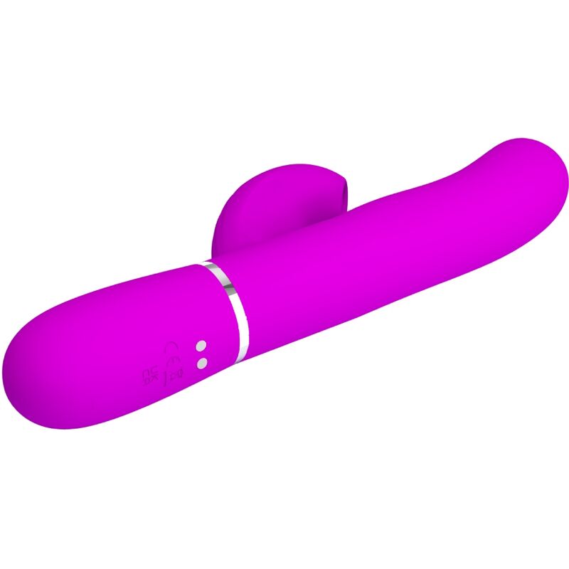 PRETTY LOVE - MULTIFUNCTIONAL VIBRATOR PERLITA 3 IN 1 G-SPOT PURPLE