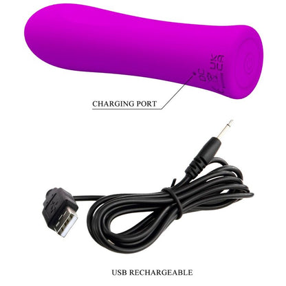 PRETTY LOVE - ALFREDA SUPER POWER VIBRATOR VIOLET - 7