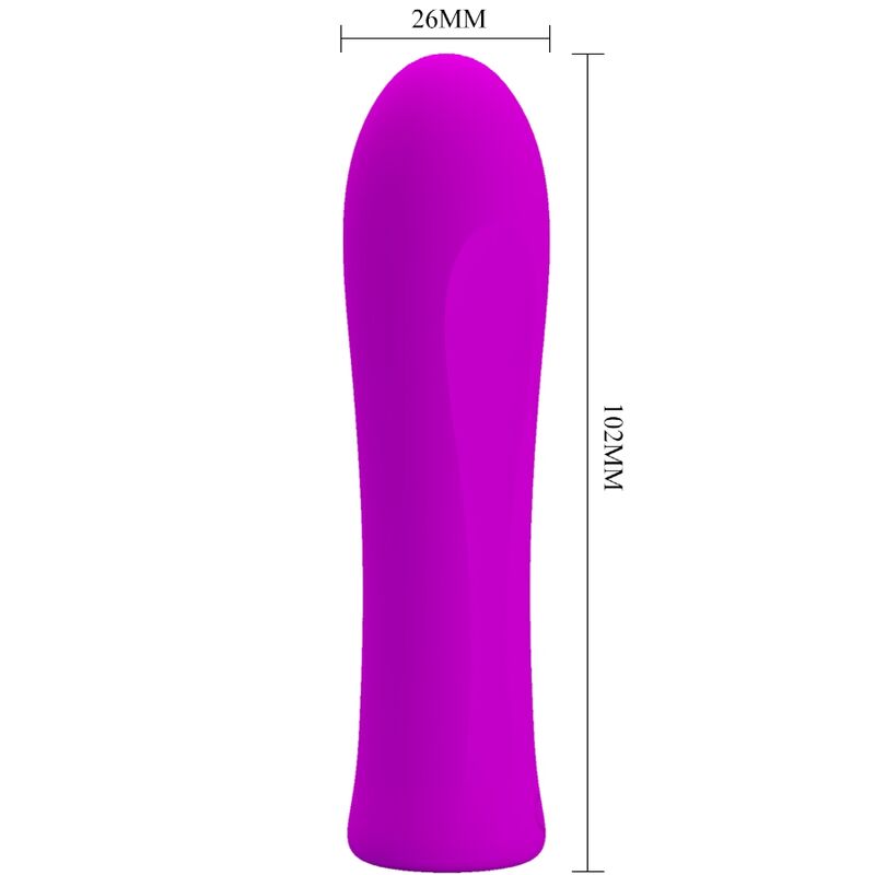 PRETTY LOVE - ALFREDA SUPER POWER VIBRATOR VIOLET - 4