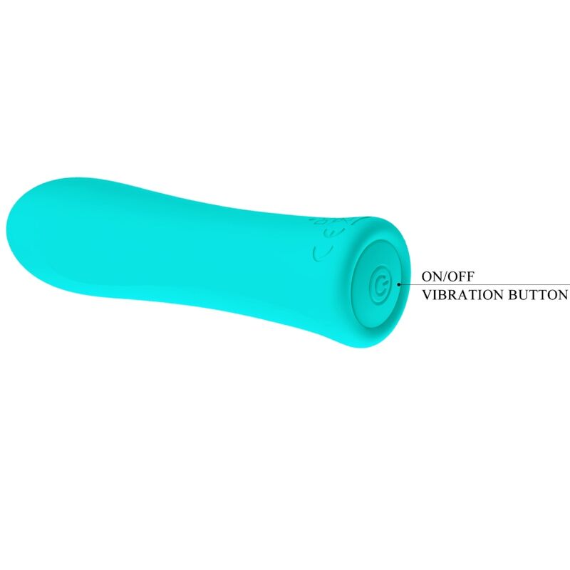 PRETTY LOVE - ALFREDA SUPER POWER VIBRATOR AQUA GREEN - 6