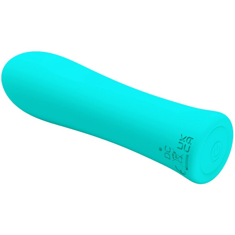 PRETTY LOVE - ALFREDA SUPER POWER VIBRATOR AQUA GREEN - 5