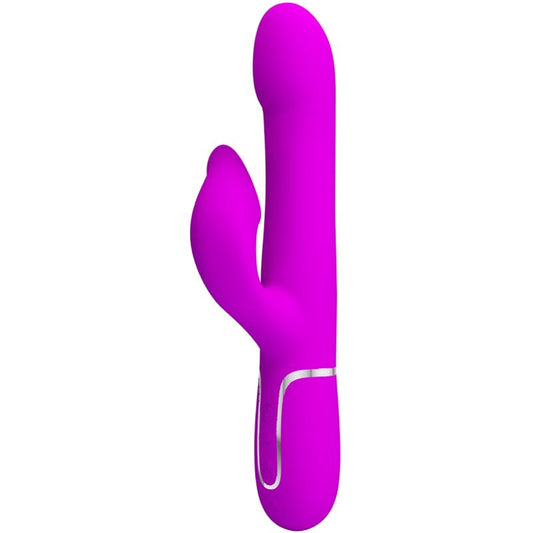 PRETTY LOVE - RABBIT VIBRATOR PEARLS VIOLET - 1