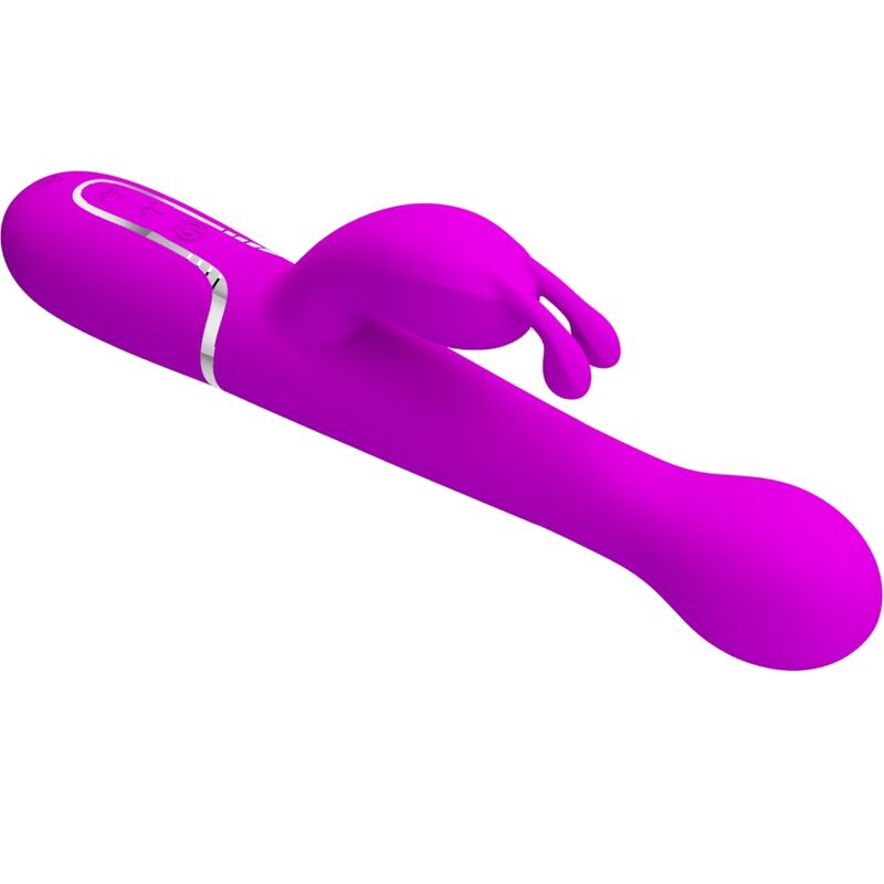 PRETTY LOVE - DEJON RABBIT 3 IN 1 PURPLE MULTIFUNCTIONAL VIBRATOR