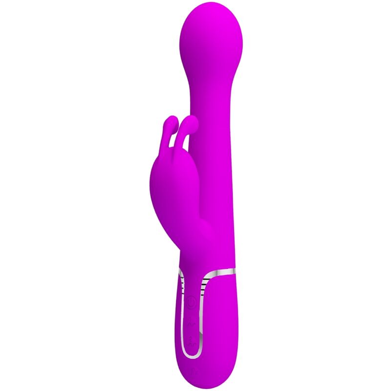 PRETTY LOVE - DEJON RABBIT VIBRATOR 3 IN 1 MULTIFUNCTION VIOLET - 11