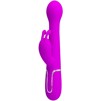 PRETTY LOVE - DEJON RABBIT VIBRATOR 3 IN 1 MULTIFUNCTION VIOLET - 11