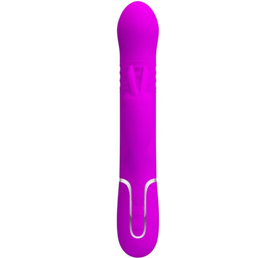 PRETTY LOVE - COALE RABBIT VIBRATEUR PERLES VIOLET