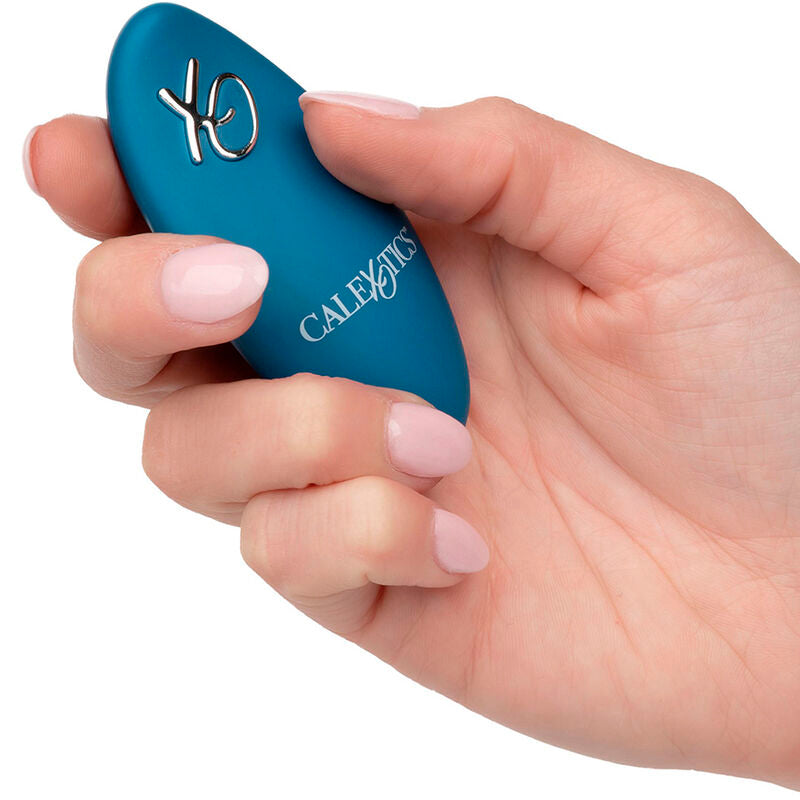 CALEXOTICS - REMOTE CONTROL PILOT MASSAGER DOUBLE MOTOR BLUE